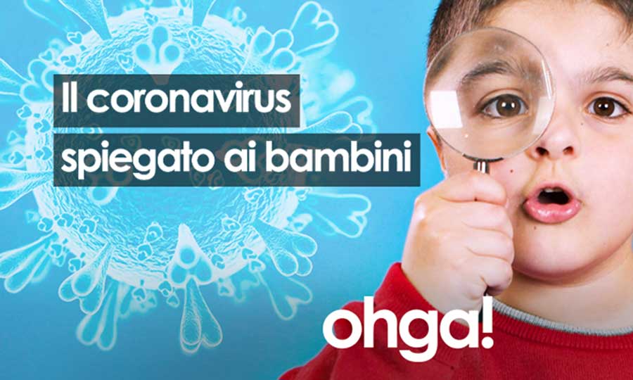 I video sul web per spiegare il coronavirus ai bambini