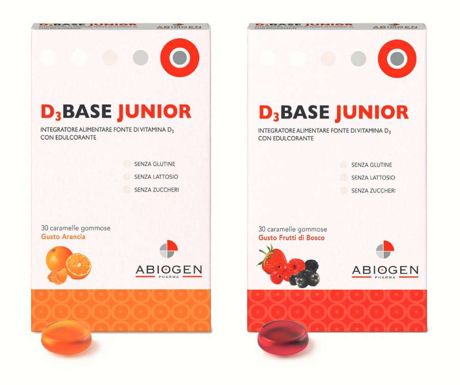 D3base Junior Abiogen integratore vitD