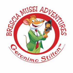 logo Geronimo Stilton Adventures Brescia Musei